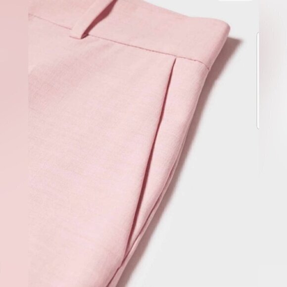 Mango - Women's Straight Suit Trousers - Pale Pink. Size: 6 (US). NWT - Picture 14 of 16